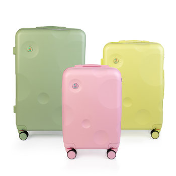 Zestaw walizek ABS Joy Bubbles twarda - Joy Travel
