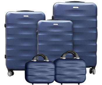 Zestaw walizek i kuferków z tworzywa ABS+ - Peterson - Peterson