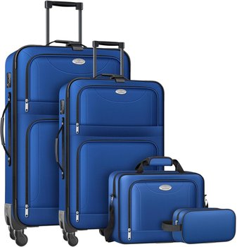 Zestaw walizek KESSER 4w1 TSA 360° bagaż podręczny duży kosmetyczka - Inna marka