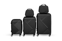 Zestaw Walizek Premium ABS 5 szt + Kuferki Viaggio – Lekka Walizka Kabinowa i Duża na Kółkach 360° Inna marka