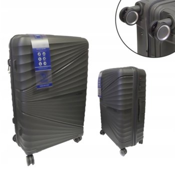 Zestaw Walizek Walizka Kabinowa 20" + Duża 28" Xl Podróżna Lekka 4 Kółka Grafitowa - Tekan