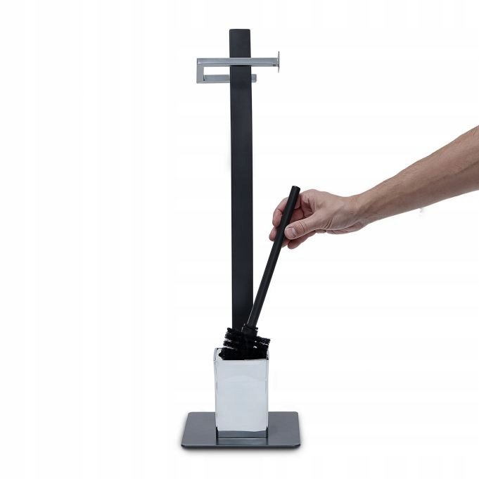 RELAXDAYS Relaxdays Zestaw Wc - Wieszak Na Papier + Szczotka