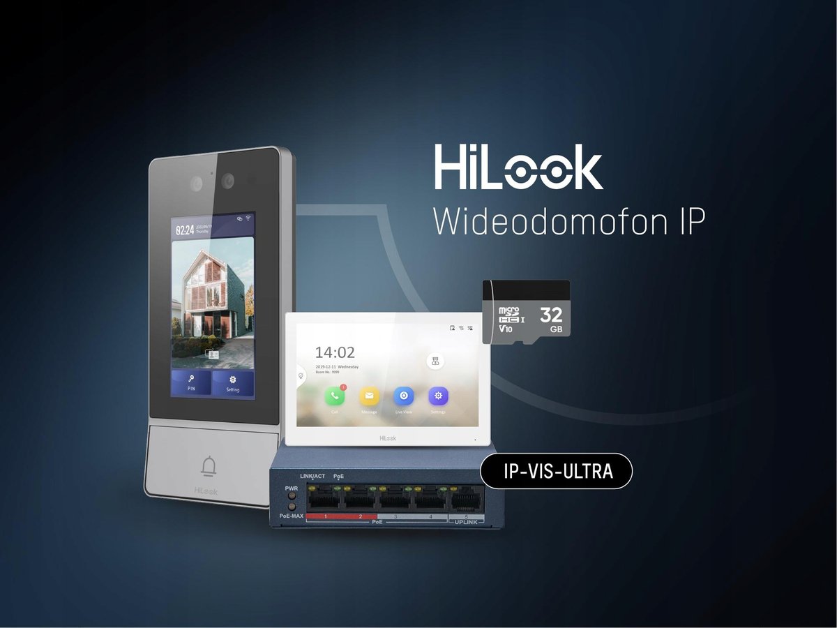 Zestaw Wideodomofonowy Ip Hilook By Hikvision Ip-Vis-Ultra - Inna marka ...