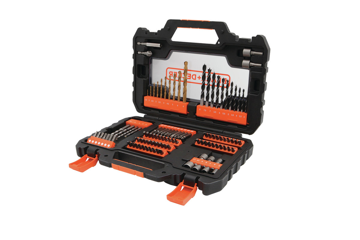 Zestaw wierteł BLACK&DECKER A7230, 104 szt.