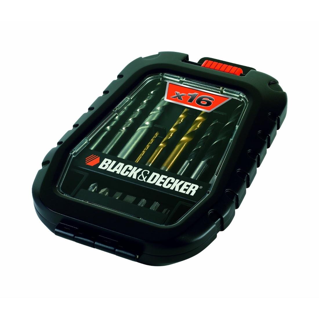 Zestaw wierteł i bitów BLACK&DECKER A7186, 16 elementów