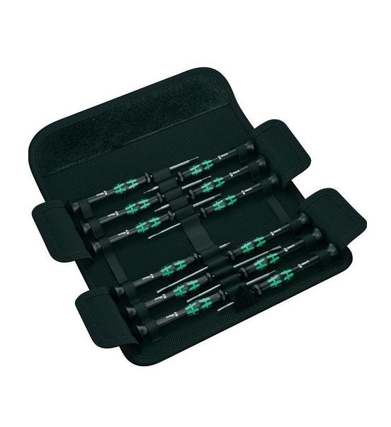 Zestaw wkrętaków dla elektroników 12-częściowy w etui Wera