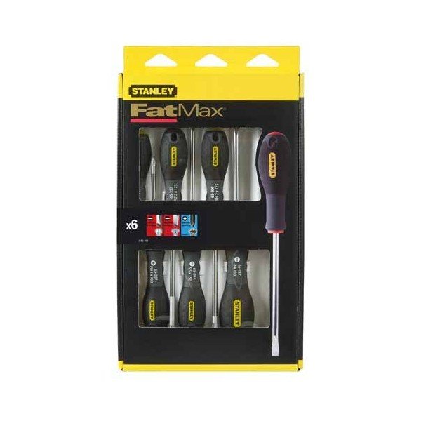 Zestaw wkrętaków STANLEY FATMAX PŁ+PH+PZ, 7 elementów