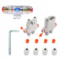 ZESTAW WTYCZKI WODOODPORNEJ 100A IP68 2P 600V DO KLIMATYZACJI I SAMOCHODÓW