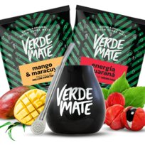 Zestaw Yerba Mate Green Guarana BIG Tykwa Bombilla Cebador