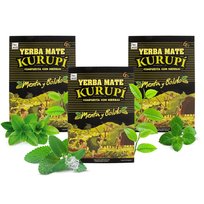 Zestaw Yerba Mate Kurupi Menta Boldo 3x500g 1500g Kurupi