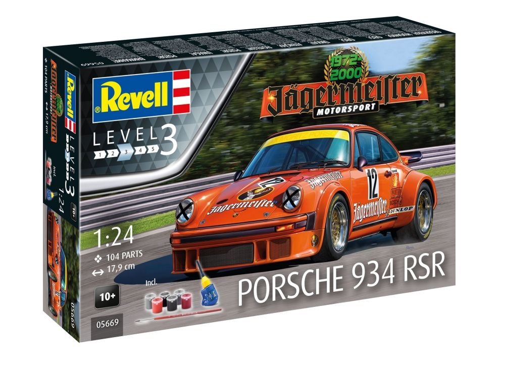 Zestaw z farbami Porsche 934 RSR Jagermeister Motor Sport 1