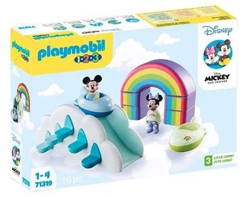 Zestaw z figurkami 1.2.3 Disney 71319 Domek w chmurach Miki i Minnie - Playmobil