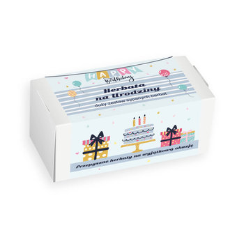 Zestaw z herbatą na urodziny – 20 wyjątkowych herbat sypanych jako prezent urodzinowy - 19x5g + 8g - podarunek upominek dla przyjaciela chłopaka - Cup&You