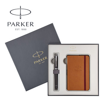 Zestaw z piórem wiecznym Parker Urban Premium Ebony i notatnikiem