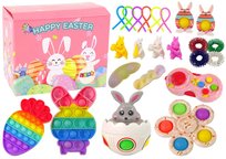 Zestaw Zabawek Wielkanocnych Fidget Toys Pop It 25 Elementów Inna marka