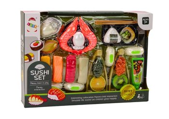 Zestaw Zabawkowy Do Sushi Akcesoria Krewetki Dla Dzieci 24 ele. - Lean Toys