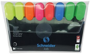 Zestaw zakreślaczy, 8 sztuk - Schneider
