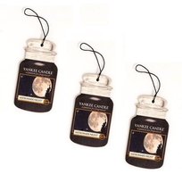 Zestaw zapachów samochodowych YANKEE CANDLE Car Jar Midsummer's Night, 3 szt.