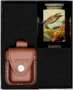 Zestaw Zapalniczka ZIPPO DEEP SEA DESIGN Prezentowy No4 - Zippo