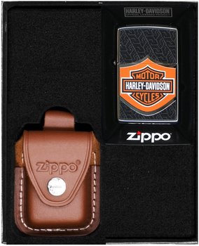 Zestaw Zapalniczka ZIPPO HARLEY DAVIDSON 4 Prezentowy No4 - Zippo