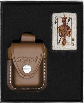 Zestaw Zapalniczka ZIPPO RICK RIETVELD ACE SKULL Prezentowy No4 - Zippo