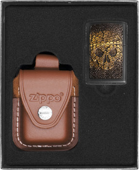 Zestaw Zapalniczka ZIPPO SKULL IN SKULL Prezentowy No4 - Zippo