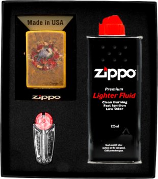 Zestaw Zapalniczka ZIPPO SPAZUK COLLECTION STORK Prezentowy No1 - Zippo