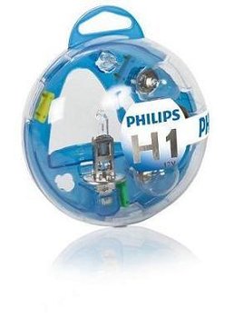 Zestaw zapasowe żarówki Philips Essential Box H1 12V - Philips