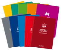 Zestaw zeszytów przedmiotowych A5, w kratkę i w linię 60 kartek, Herlitz, 10 sztuk Herlitz