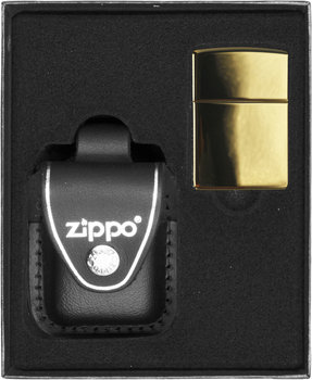 Zestaw ZIPPO BRASS HIGH POLISHED prezentowy - Zippo
