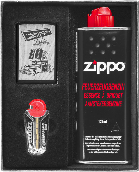 Zdjęcia - Zapalniczka Zippo Zestaw  CAR prezentowy 