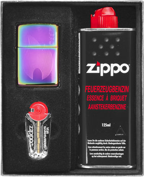 Zestaw ZIPPO RAINBOW FLAME prezentowy - Zippo