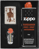 Zestaw ZIPPO RICK RIETVELD ACE SKULL prezentowy