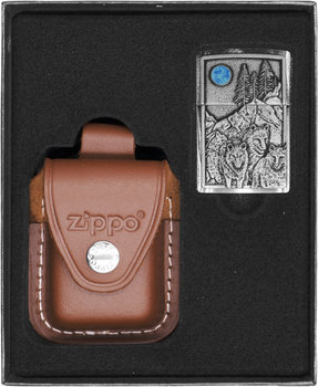 Zestaw ZIPPO WOLF PACK EMBLEM prezentowy - Zippo