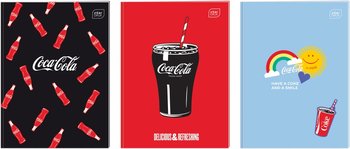 Zeszyt A4 3 linie 32 kartki Coca-Cola Interdruk dla dzieci szkoła - Inna marka
