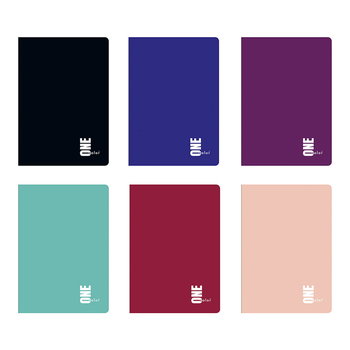 Zeszyt A4 80 kartek w kratkę UV Kolekcja one color Interdruk ZEA480#ONE - Interdruk