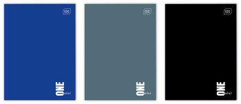 Zeszyt A4, Interdruk, w kratkę, 60 kartek, One Color, 5 sztuk - Interdruk