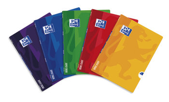 Zeszyt A4 Oxford w linie 60 kartek Open Flex mix wzorów - Oxford