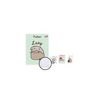 Zeszyt A5 32 kartki kratka Pusheen Majewski KOTEK kot Unipap