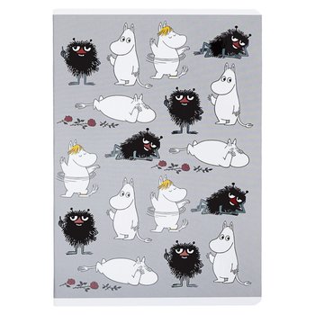 Zeszyt A5, Moomin BTS, W Kratkę, 32 Kartki - Empik
