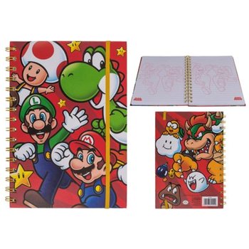 Zeszyt A5 - Nintendo - Super Mario - Gift World
