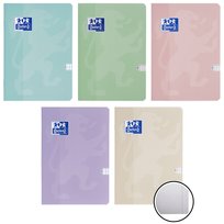Zeszyt A5 Oxford w kratkę z marginesem 60 kartek Touch Pastel