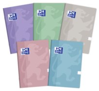 Zeszyt A5 Oxford w linie z marginesem 60 kartek Touch Pastel Oxford