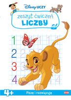 Zeszyt ćwiczeń. Liczby. Disney Uczy