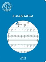 Zeszyt do kaligrafii, A4, niebieski Gatis