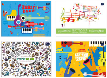 Zeszyt do nut B5 Interdruk linia 16 kartek - Interdruk