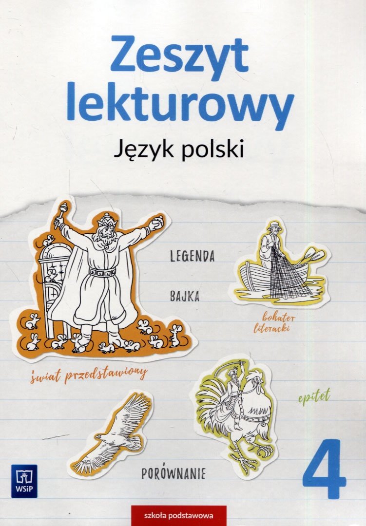 Zeszyt lekturowy. Język polski. Klasa 4. Szkoła podstawowa - Surdej