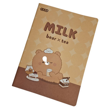 Zeszyt Notatnik Bear B5 Notebook Miś Brąz Wzór 4 - Inny producent