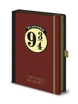 Zeszyt Notes a5 w linie Harry Potter Platform 9 3/4 dla dzieci prezent