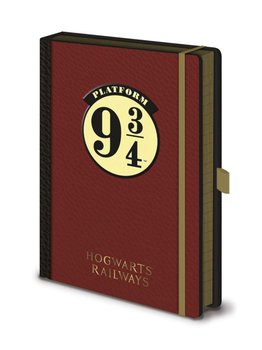 Zeszyt Notes a5 w linie Harry Potter Platform 9 3/4 dla dzieci prezent - Harry Potter